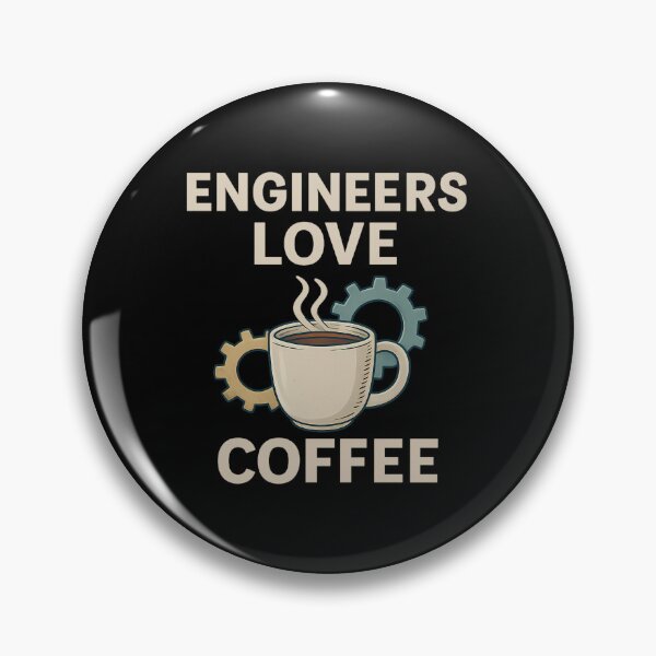 Item preview, Engineers Love Coffee designed and sold by Bitcraft Studio.
