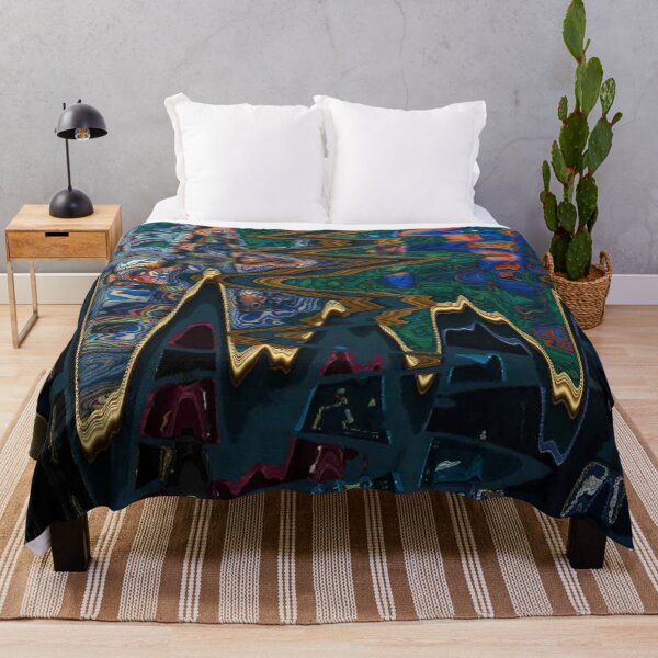 Item preview, Distorted, colorful, abstract art designed and sold by Sigtrix.