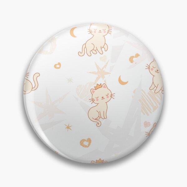 Item preview, Cute Princess Cats Seamless Pattern designed and sold by babanovaesha.