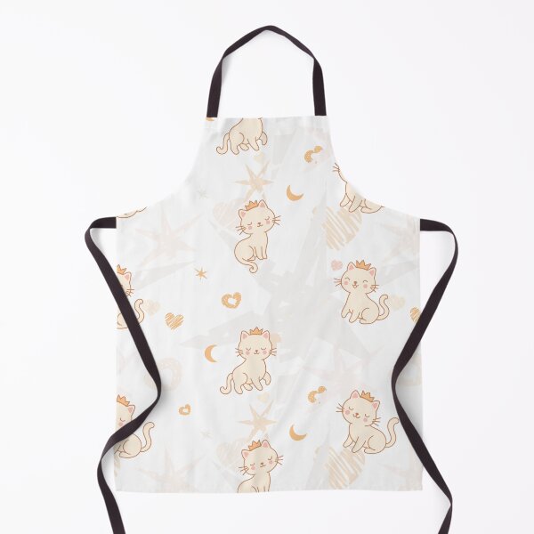 Item preview, Cute Princess Cats Seamless Pattern designed and sold by babanovaesha.