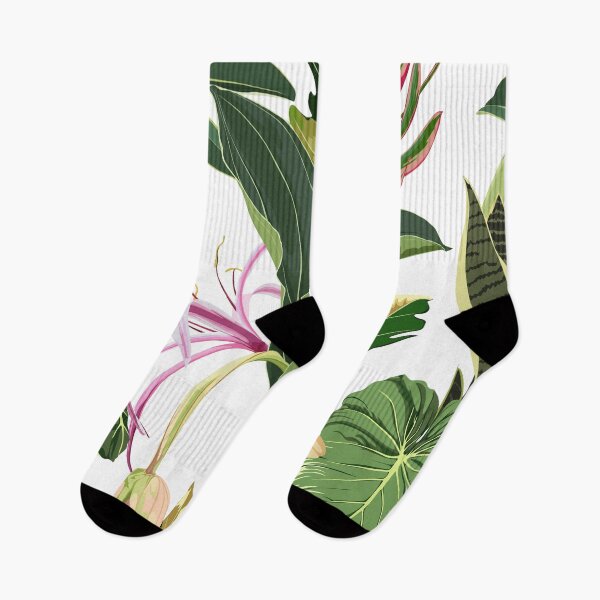 Item preview, Seamless pattern with Fortunella or Kumquat exotic fruits, Medinilla flowers, and exotic tropical leafs on a white background. designed and sold by MatyKotiv.