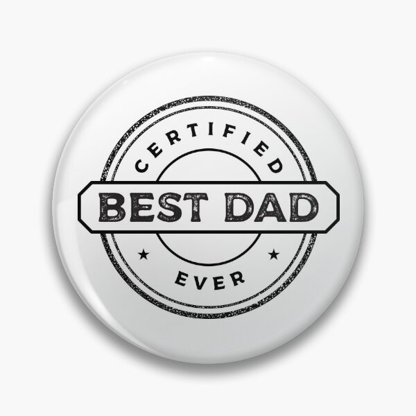 Item preview, Best Dad Ever Certified designed and sold by Ludovic Geusa.