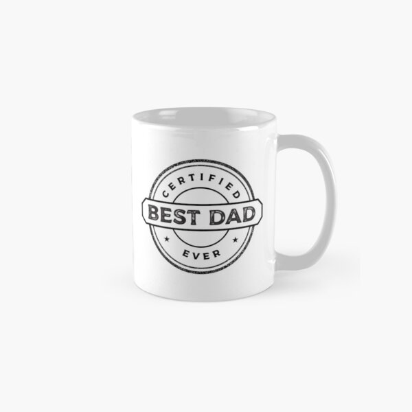 Item preview, Best Dad Ever Certified designed and sold by Ludovic Geusa.