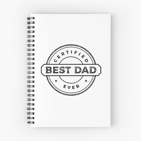 Item preview, Best Dad Ever Certified designed and sold by Ludovic Geusa.
