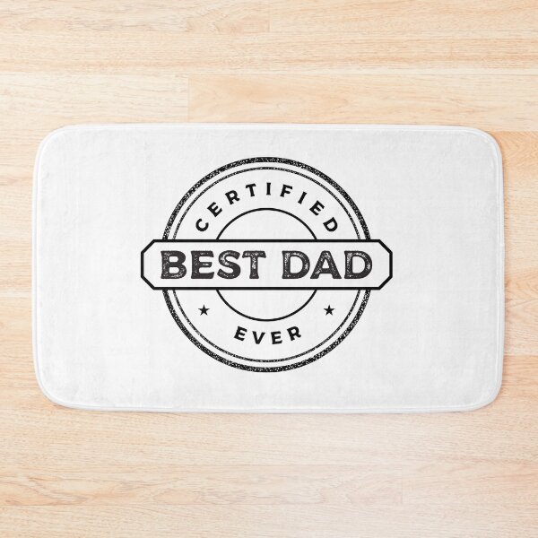 Item preview, Best Dad Ever Certified designed and sold by Ludovic Geusa.