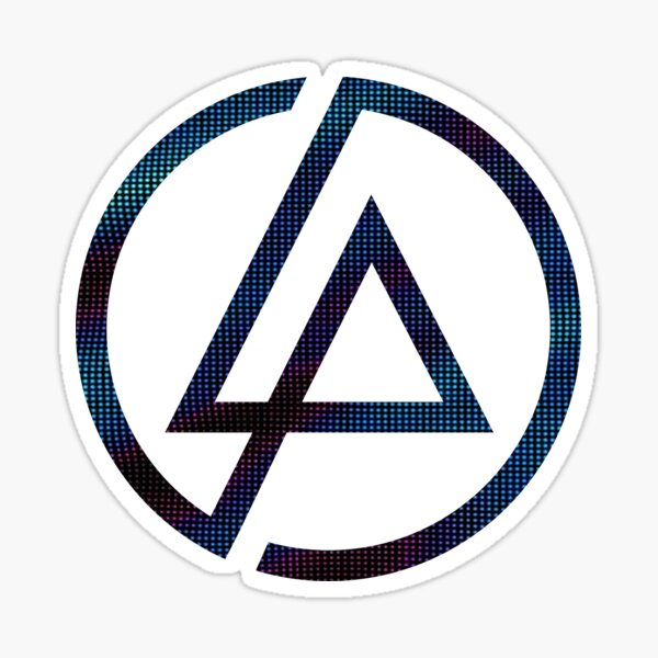 Artikel-Vorschau von Linkin Park Logo – Classic Old Skool – Seltener Glitch, designt und verkauft von SentientGallery.