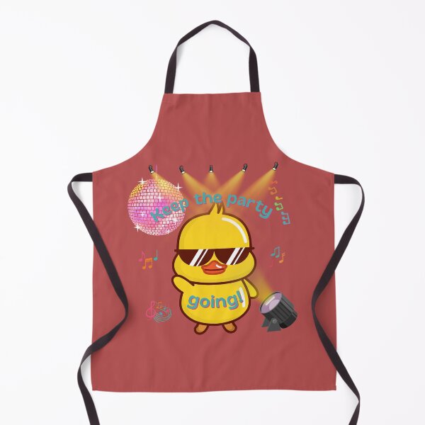 Item preview, Never-ending Party – Dancing Duckling “Keep the Party Going” designed and sold by MadeByKriss.