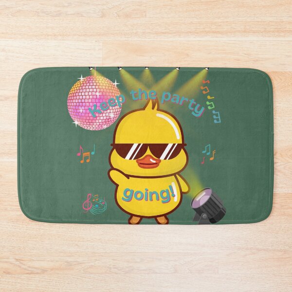 Item preview, Never-ending Party – Dancing Duckling “Keep the Party Going” designed and sold by MadeByKriss.