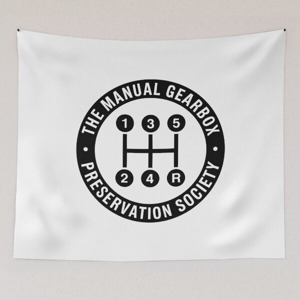 Item preview, Save the Manuals Gear Shift Car Enthusiast Petrol Head Transmission designed and sold by w1ckerman.