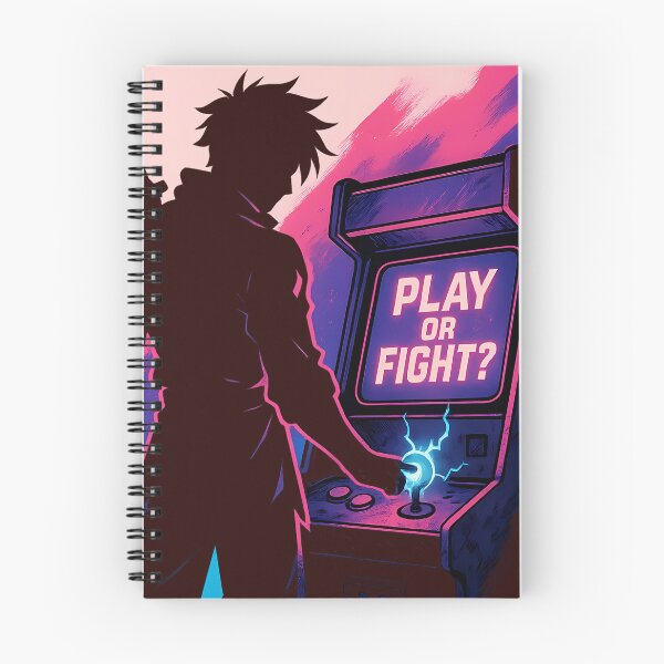 Item preview, Play or Fight – Anime Gamer Decision Moment designed and sold by Sweetday2025.