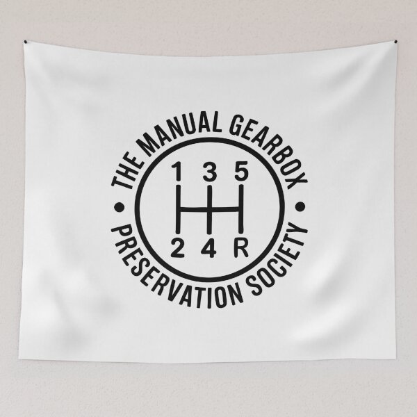 Item preview, Save the Manuals Gear Shift Car Enthusiast Petrol Head Transmission designed and sold by w1ckerman.