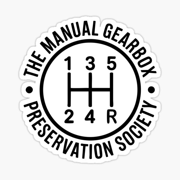 Item preview, Save the Manuals Gear Shift Car Enthusiast Petrol Head Transmission designed and sold by w1ckerman.