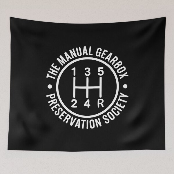 Item preview, Save the Manuals Gear Shift Car Enthusiast Petrol Head Transmission designed and sold by w1ckerman.