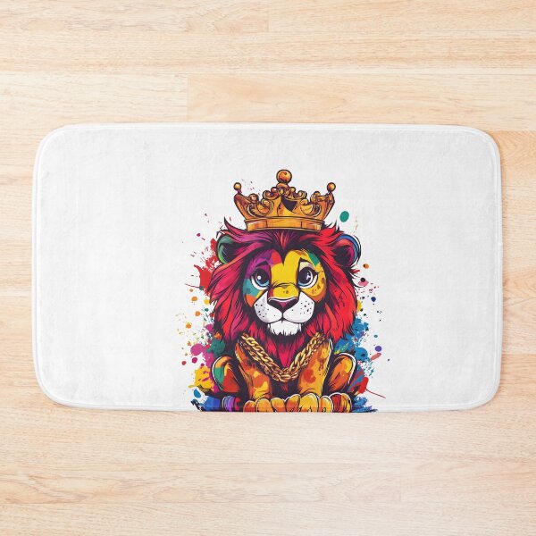Item preview, Graffiti Lion King – Urban Jungle Street Art Character designed and sold by Ragil-Studio.