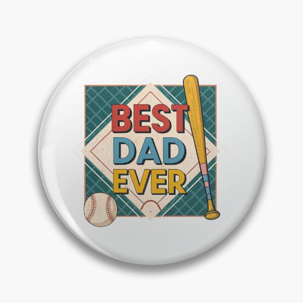 Item preview, Best Dad Ever Father's Day Gift - Baseball Dad designed and sold by wellie-chic.
