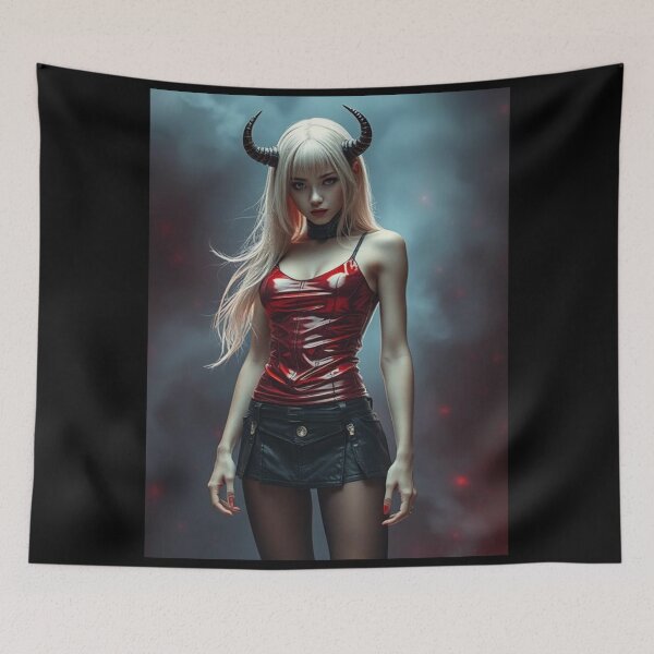 Item preview, A demonic woman designed and sold by e-not-shop.