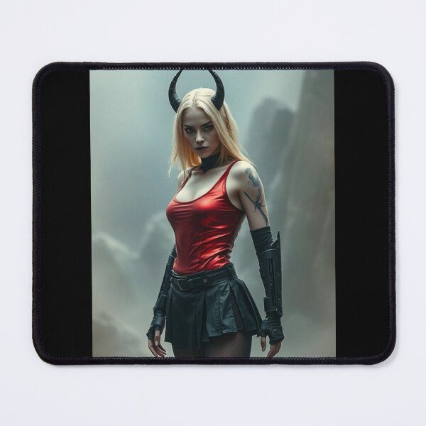 Item preview, A demonic woman designed and sold by e-not-shop.