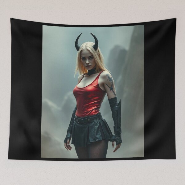 Item preview, A demonic woman designed and sold by e-not-shop.