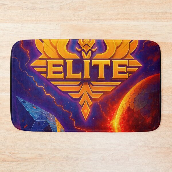 Item preview, Elite Gamer Cover Art Retro Sci-Fi Design designed and sold by Retr0Tshirts.
