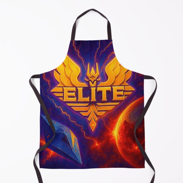 Item preview, Elite Gamer Cover Art Retro Sci-Fi Design designed and sold by Retr0Tshirts.