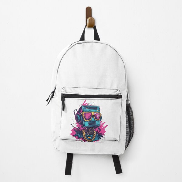 Item preview, Robot Rapper Graffiti Style – Futuristic Hip-Hop Character Design designed and sold by Ragil-Studio.