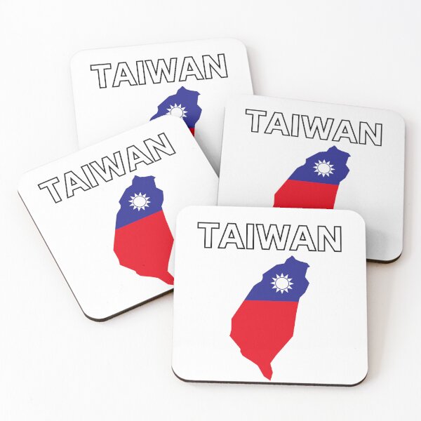 Item preview, Taiwan Flag Map designed and sold by atomstartup.