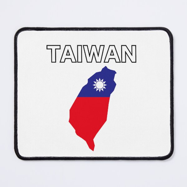 Item preview, Taiwan Flag Map designed and sold by atomstartup.