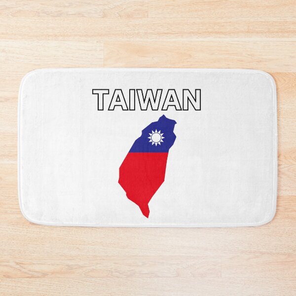 Item preview, Taiwan Flag Map designed and sold by atomstartup.