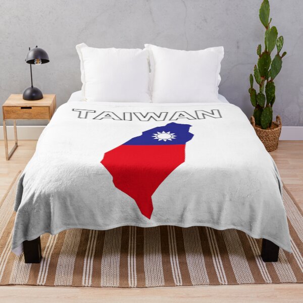 Item preview, Taiwan Flag Map designed and sold by atomstartup.