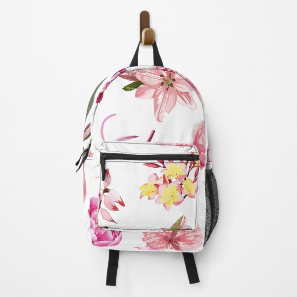 Item preview, Seamless pattern: many kind of pink exotic flowers. Hand drawn beautiful elements. designed and sold by MatyKotiv.