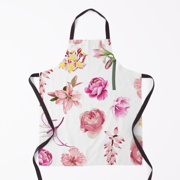 Item preview, Seamless pattern: many kind of pink exotic flowers. Hand drawn beautiful elements. designed and sold by MatyKotiv.