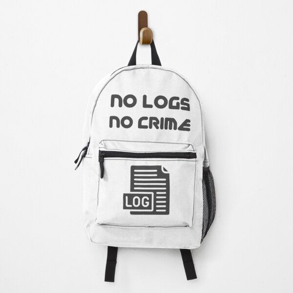 Item preview, no logs no crime designed and sold by Wordsmith-Wear.
