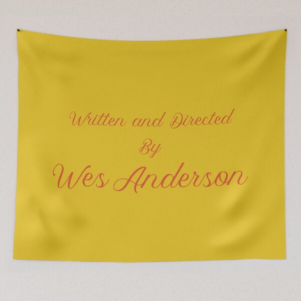Item preview, Directed by Wes Anderson designed and sold by leAnomis.
