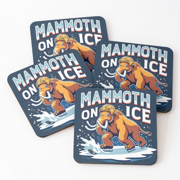 Item preview, Mammoth On Ice Hockey designed and sold by Ajay Creative Studio.