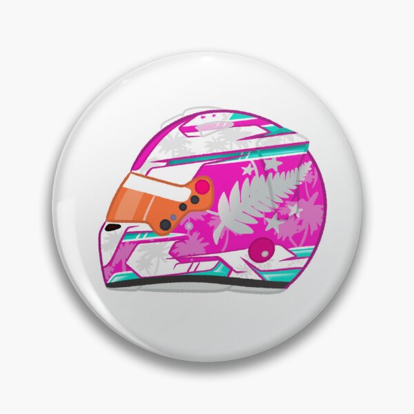 Item preview, Liam Lawson 2025 Miami Helmet  designed and sold by OriDraws.