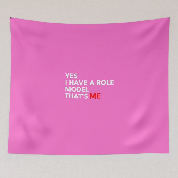 Item preview, That’s Me —Self-Love Minimalist Design Neon Pink designed and sold by Yana Mustafina | Boho Soulful Designs.