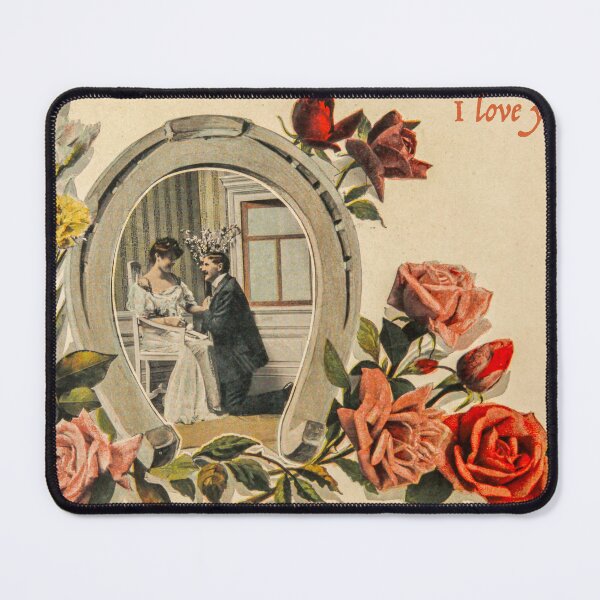Item preview, I Love You vintage postcard designed and sold by Photopat.