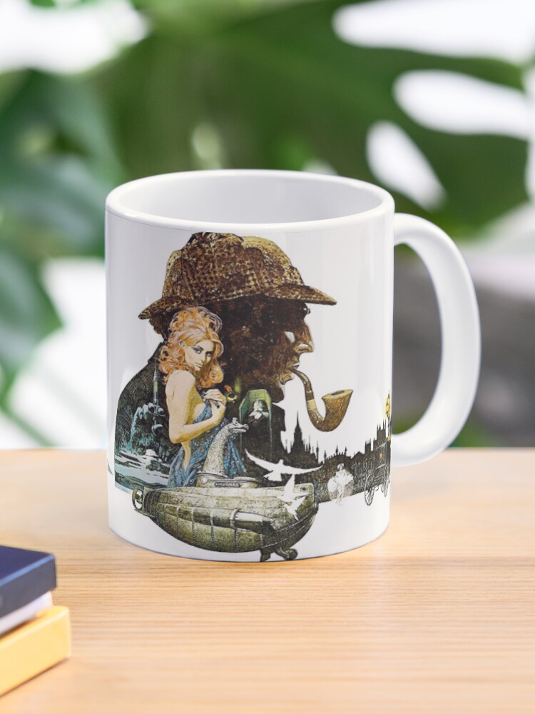 Portrait Sherlock Illustration Mugs Personalized Mug