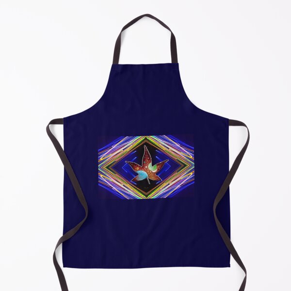 Item preview, Space Party, Light Trail Art & Leaf Painting Montage designed and sold by Art by Agnes Bosze.