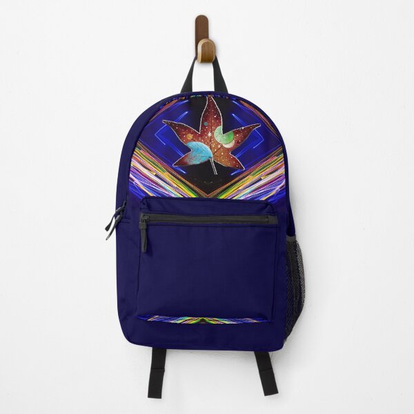 Item preview, Space Party, Light Trail Art & Leaf Painting Montage designed and sold by Art by Agnes Bosze.