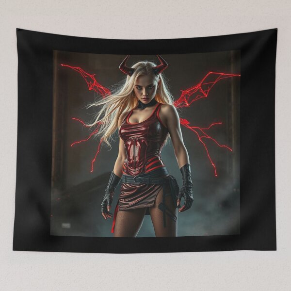 Item preview, A demonic woman designed and sold by e-not-shop.