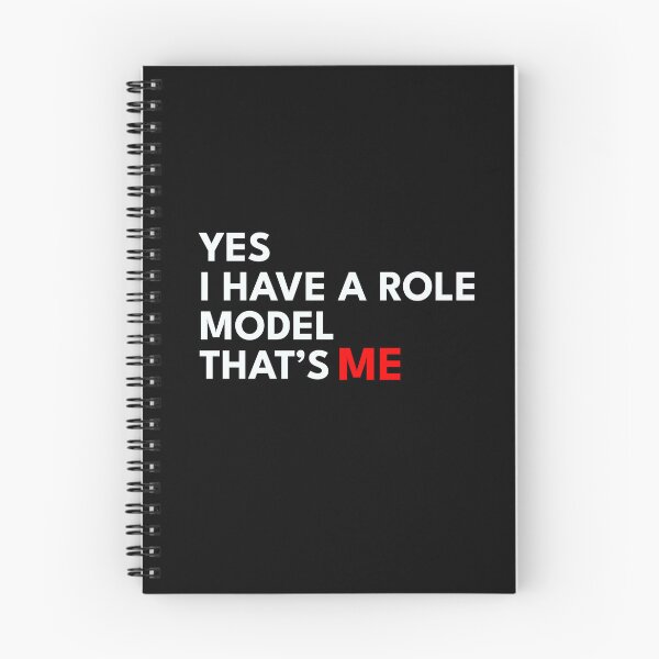 Item preview, Role Model? That’s Me — Bold Minimalist Statement Tee designed and sold by Yana Mustafina | Boho Soulful Designs.