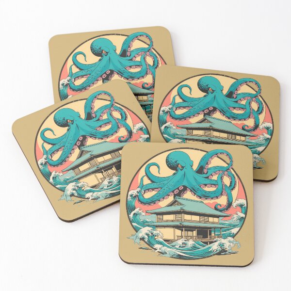 Item preview, Giant Octopus Attack designed and sold by Anno Meister.