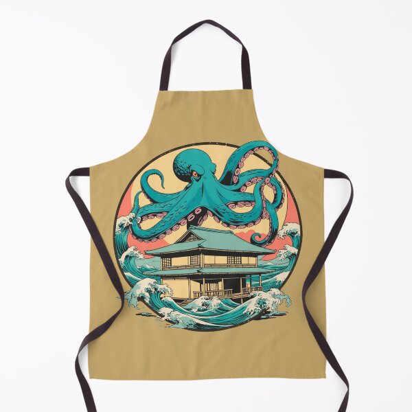 Item preview, Giant Octopus Attack designed and sold by Anno Meister.