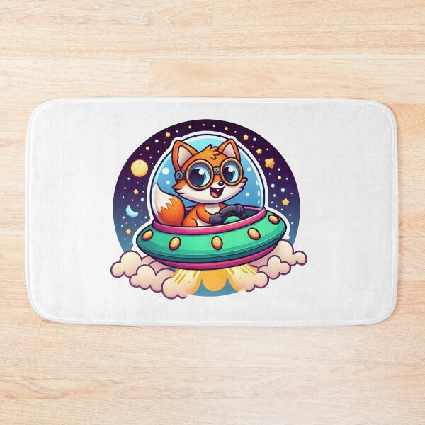 Item preview, UFO Cute Fox designed and sold by ArtistEmbrace.