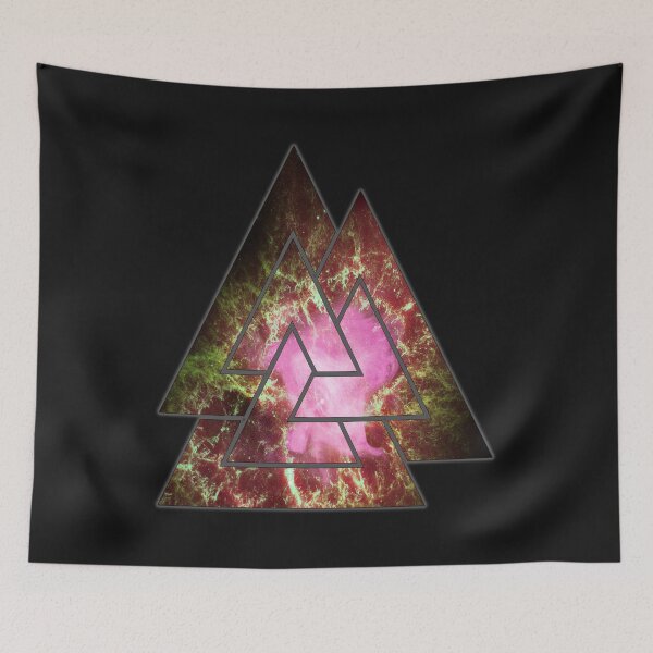 Item preview, Valknut - Norse Viking Odin Rune Symbol of Death  designed and sold by C0SMICALCHEMY.