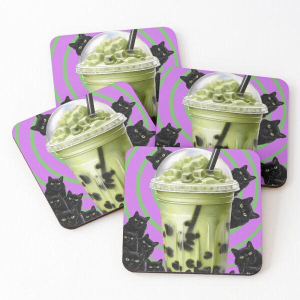 Item preview, Meowtrix Matcha - Life is like tcha tcha tcha designed and sold by Meowtrix.Realms.