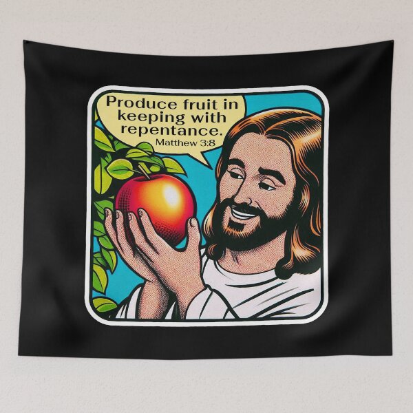 Item preview, Matthew 3:8 Produce Fruit In Keeping With Repentance designed and sold by plushism.