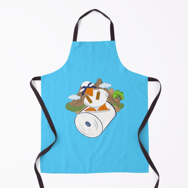 Item preview, Aylesbury Duck with Toilet Paper in Martial Arts Style designed and sold by Mobile's Blue Sky.