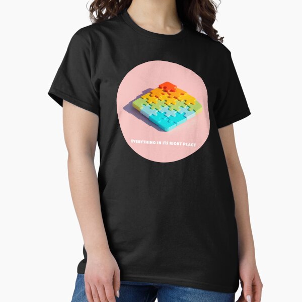 Item preview, Everything in its right place    - 90's Vintage - Rock - Techno - Rap - Punk - Grunge designed and sold by SentientGallery.